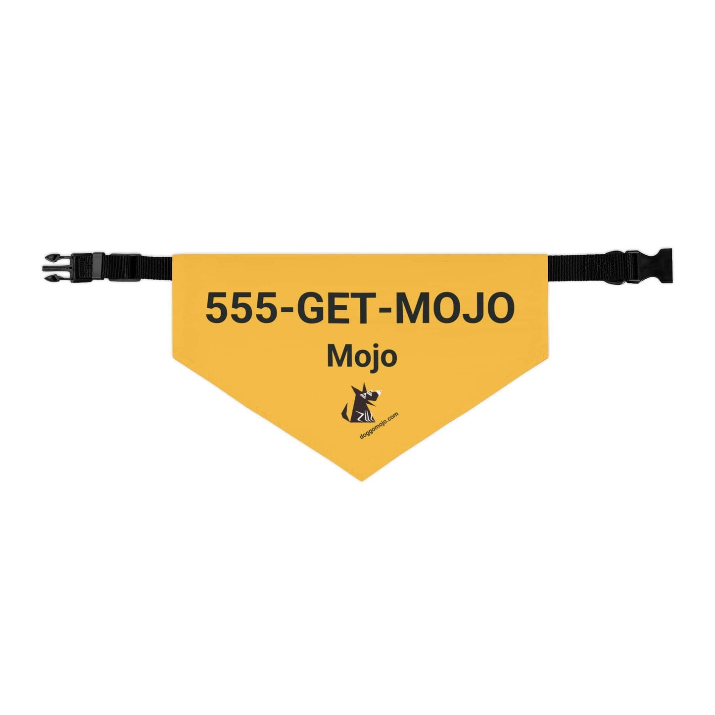 Personalized Visible ID Bandana Collar | Custom Name & Phone Number