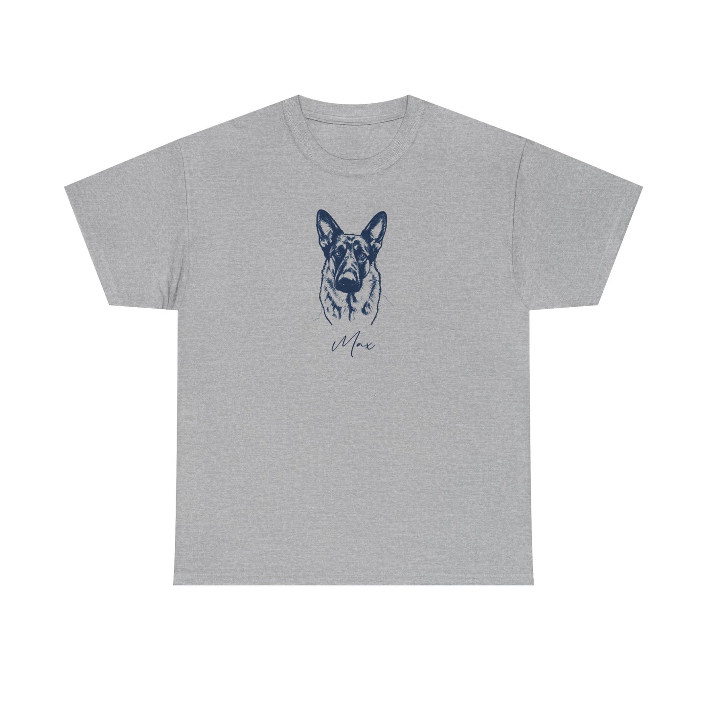 Personalized State College Dog T-Shirt | Modern Sketch Photo Upload