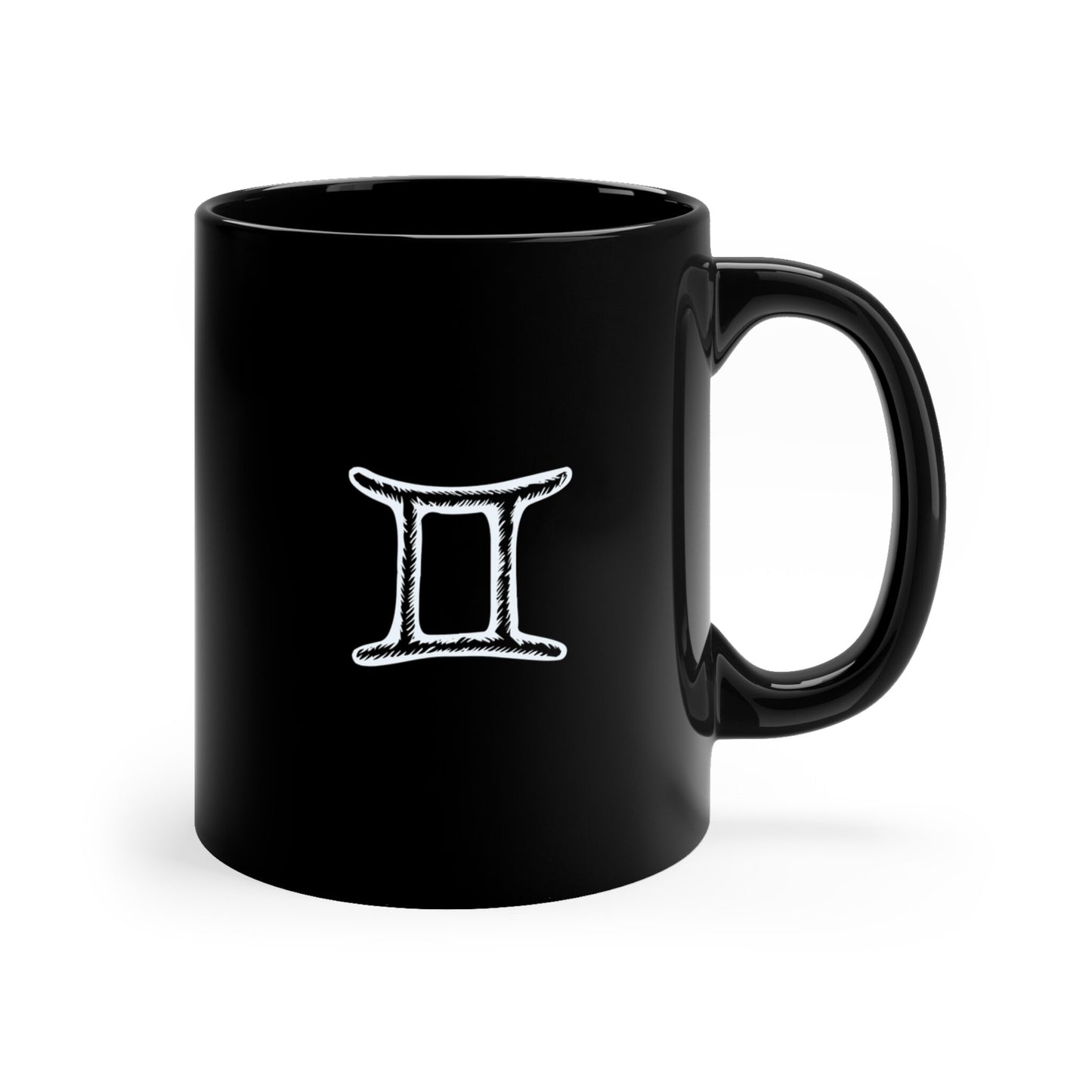 Personalized Gemini Dog Mug | Modern Sketch Photo Upload