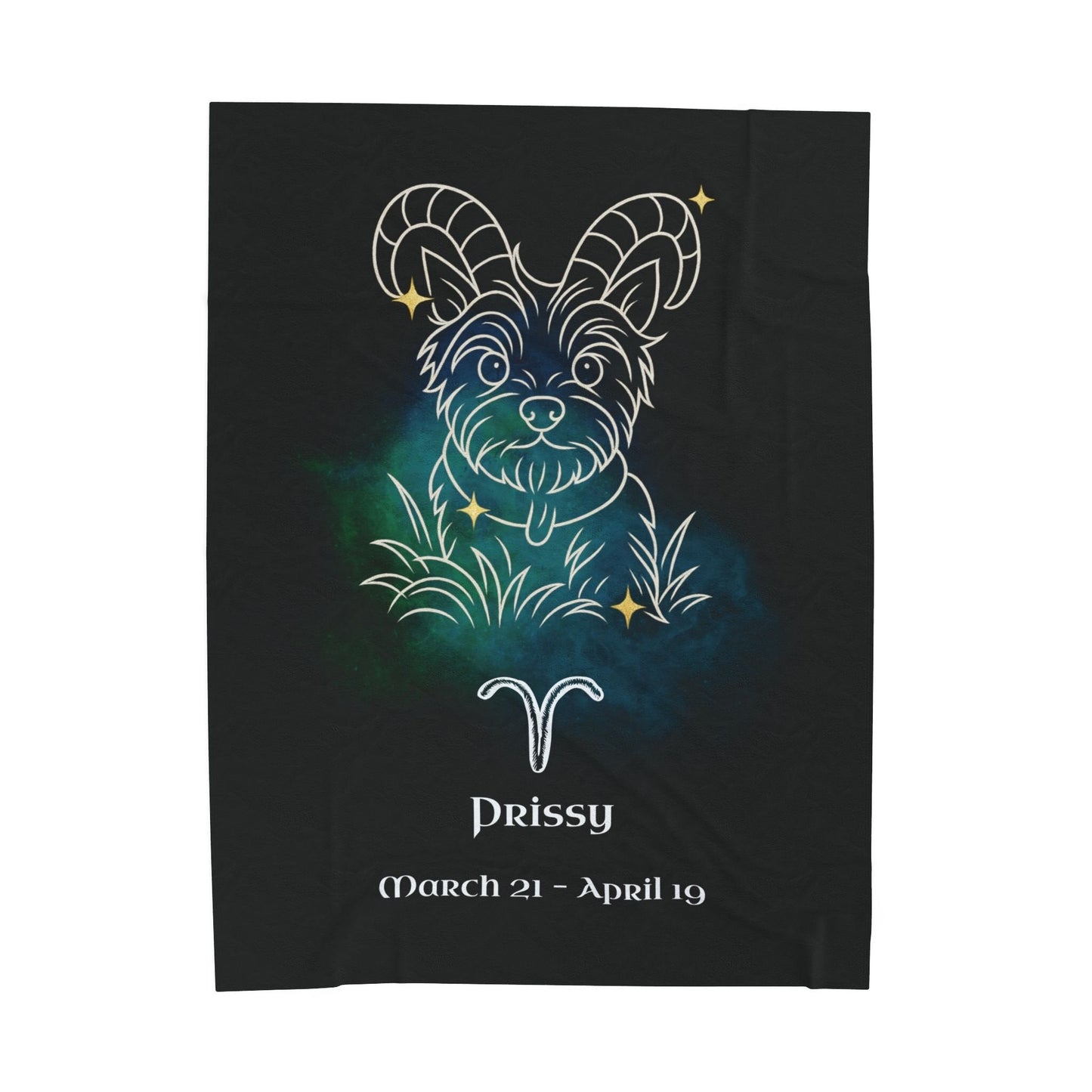 Aries Zodiac Personalized Dog Blanket - The Pioneer Edition_Doggo Mojo_Blankets_10
