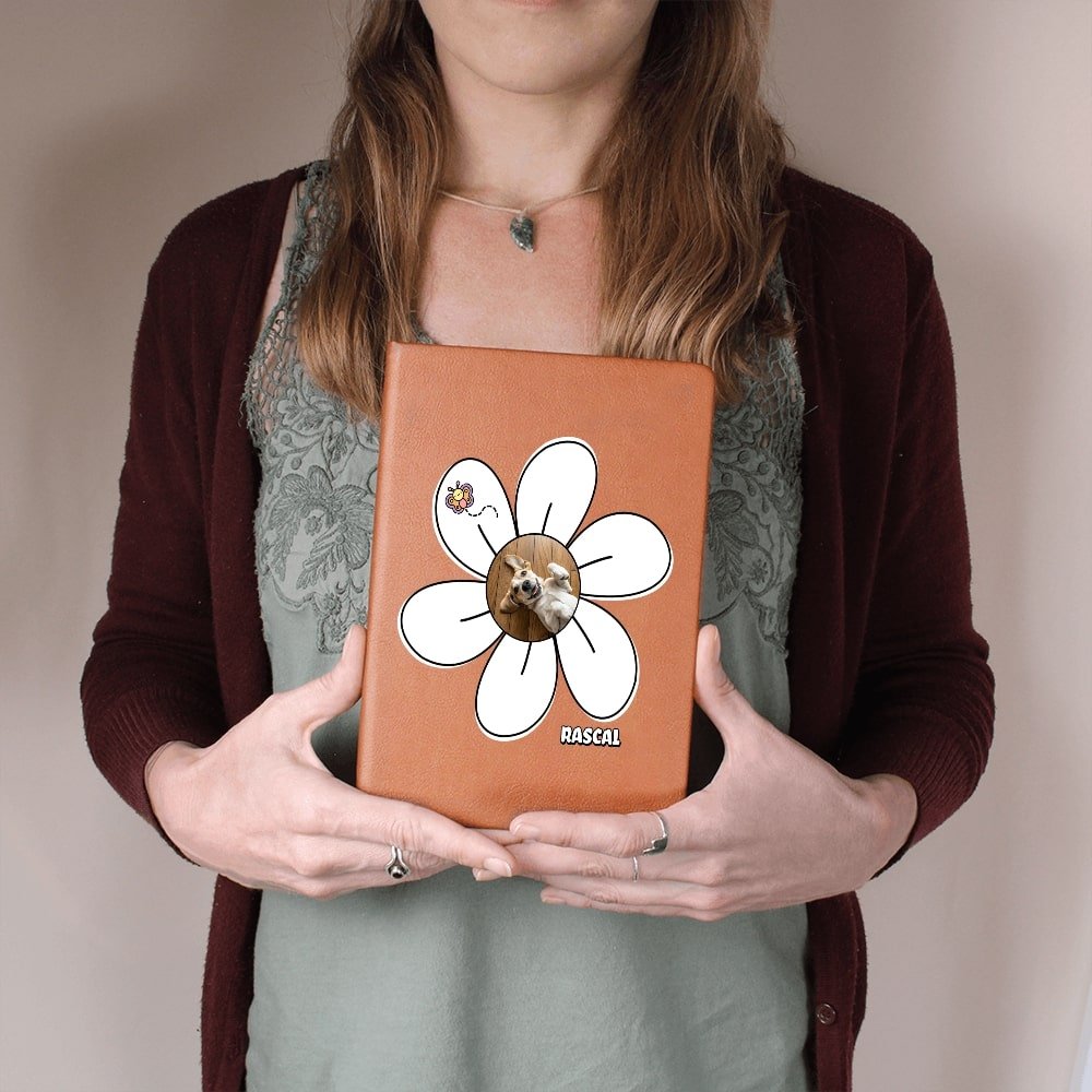 Daisy Doggie Personalized Vegan Journal_Doggo Mojo_Journals_2