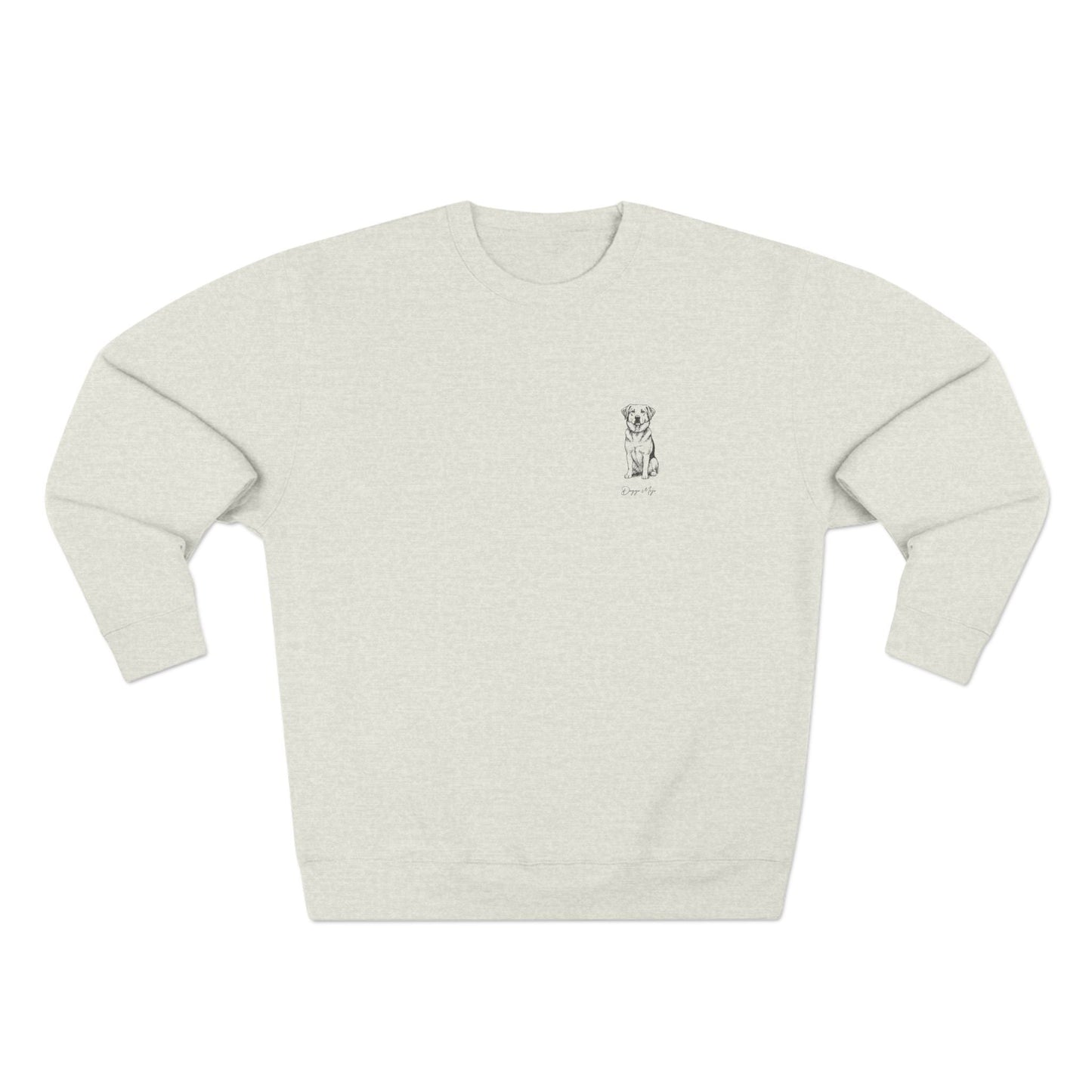 Modern Sketch Dog Art Sweatshirt | Mojo Originals_Doggo Mojo_Sweatshirt_8