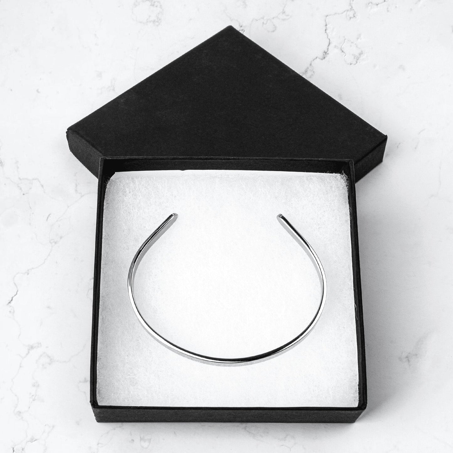 "More Trees = More Sticks" Cuff Bracelet - Silver_Doggo Mojo_Jewelry_10