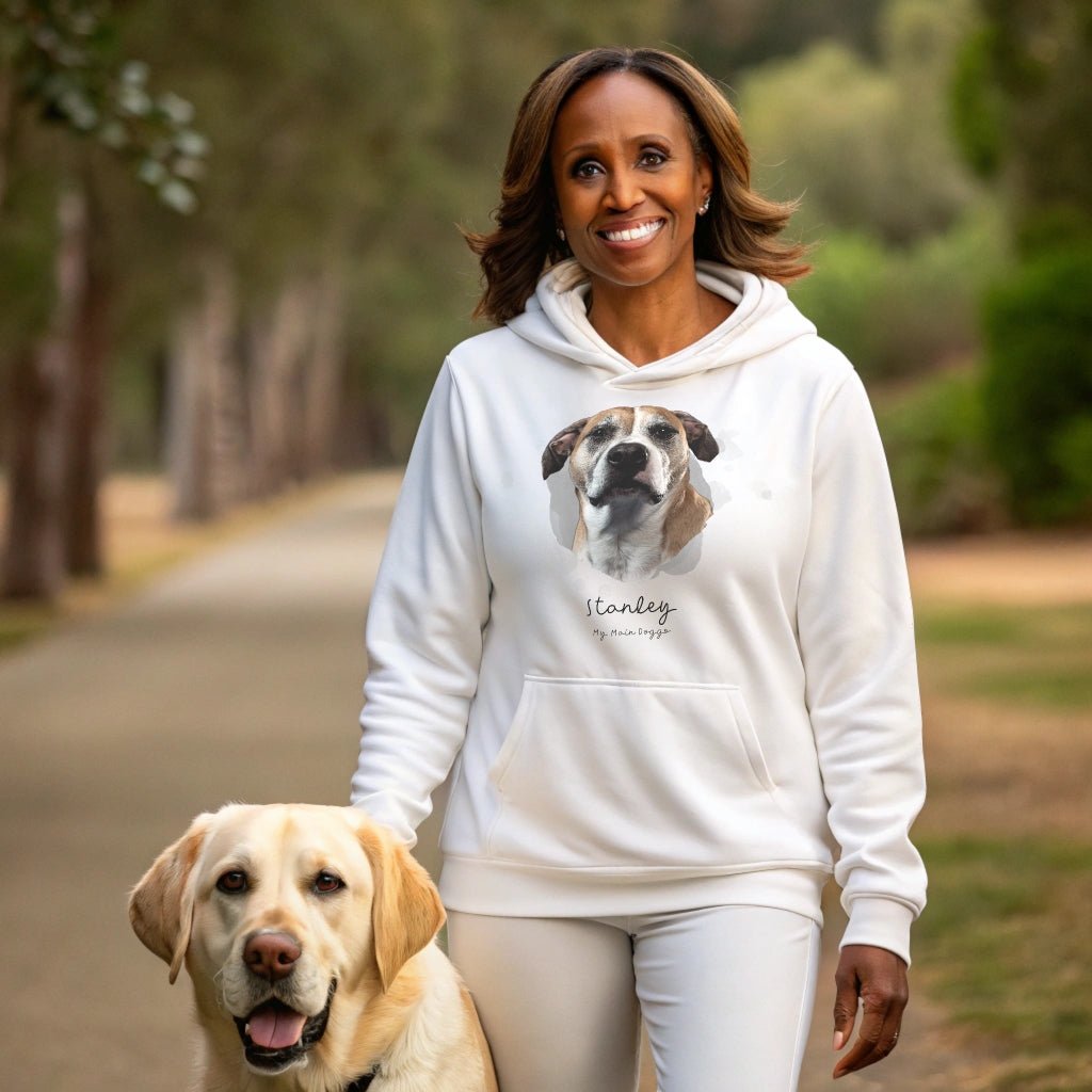 My Main Doggo: Personalized Hoodie with Your Dog's Photo & Name_Doggo Mojo_Hoodies_3