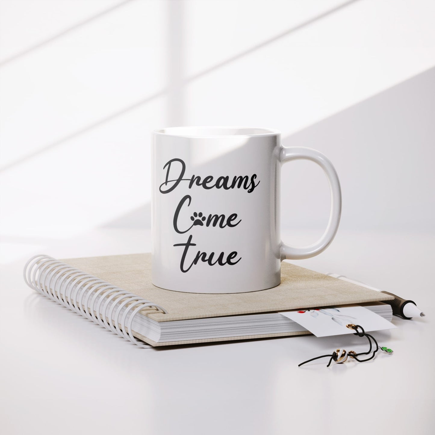 Personalized 11oz Ceramic Mug: Gotcha Day Dreams with Your Dog's Photo & Name_Doggo Mojo_Ceramic Mugs_4