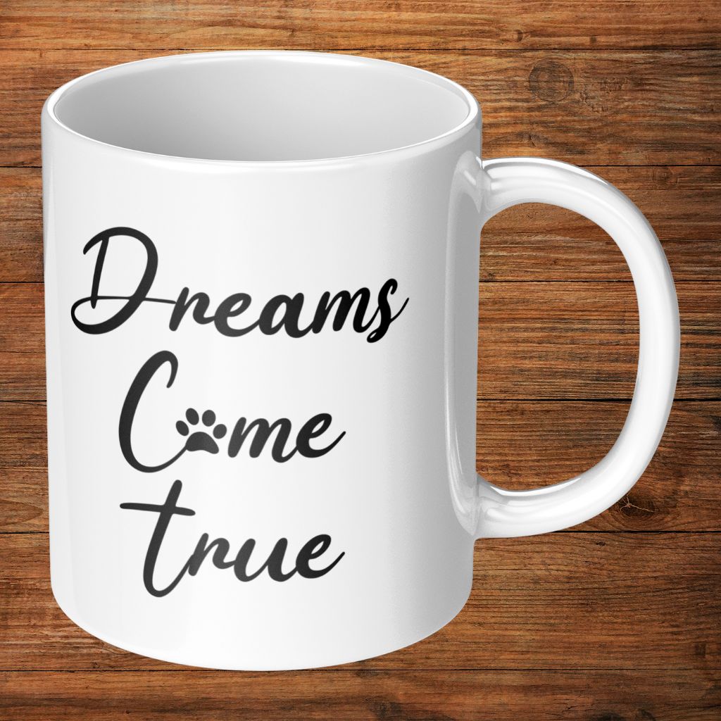 Personalized 11oz Ceramic Mug: Gotcha Day Dreams with Your Dog's Photo & Name_Doggo Mojo_Ceramic Mugs_9
