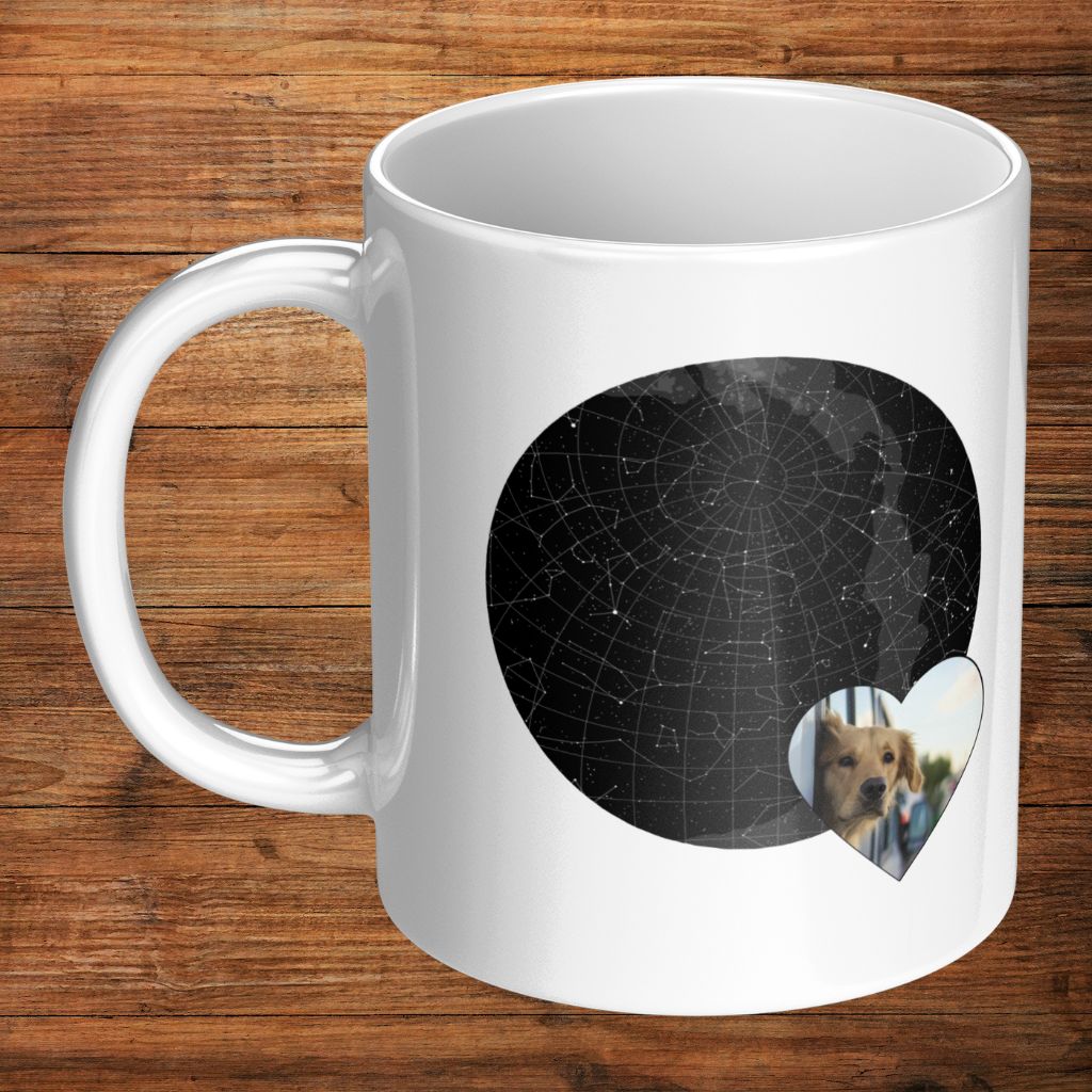 Personalized 11oz Ceramic Mug: Gotcha Day Dreams with Your Dog's Photo & Name_Doggo Mojo_Ceramic Mugs_7