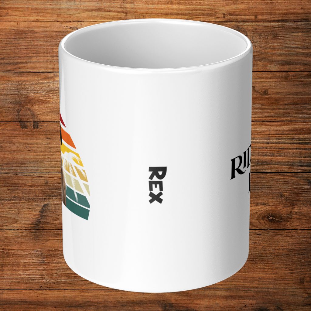 Personalized 11oz Ceramic Mug: My Ride or Die with Your Dog's Photo & Name_Doggo Mojo_Ceramic Mugs_7