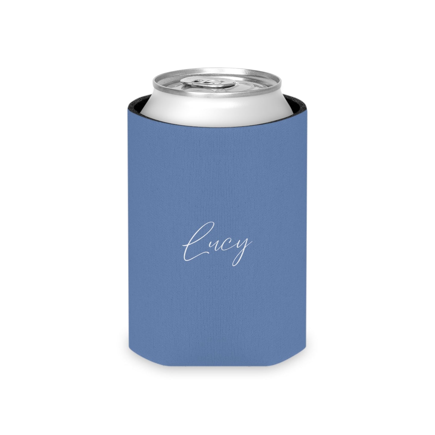 Personalized Can Cooler: Minimal Line Art with Your Dog's Photo & Name_Doggo Mojo_Drink Sleeves_4