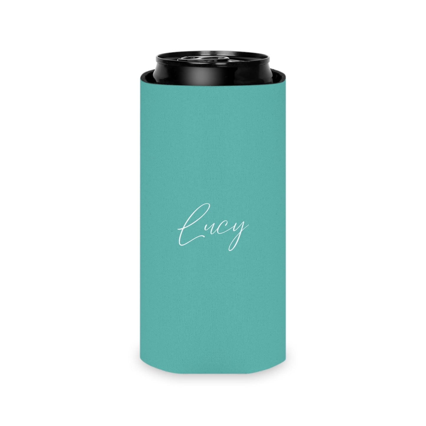 Personalized Can Cooler: Minimal Line Art with Your Dog's Photo & Name_Doggo Mojo_Drink Sleeves_7