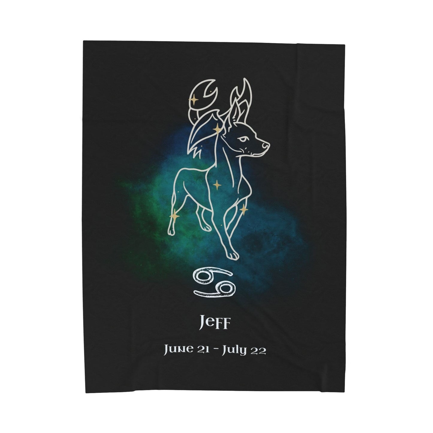 Personalized Cancer Dog Velveteen Blanket | Modern Sketch Photo Upload_Doggo Mojo_Blankets_10