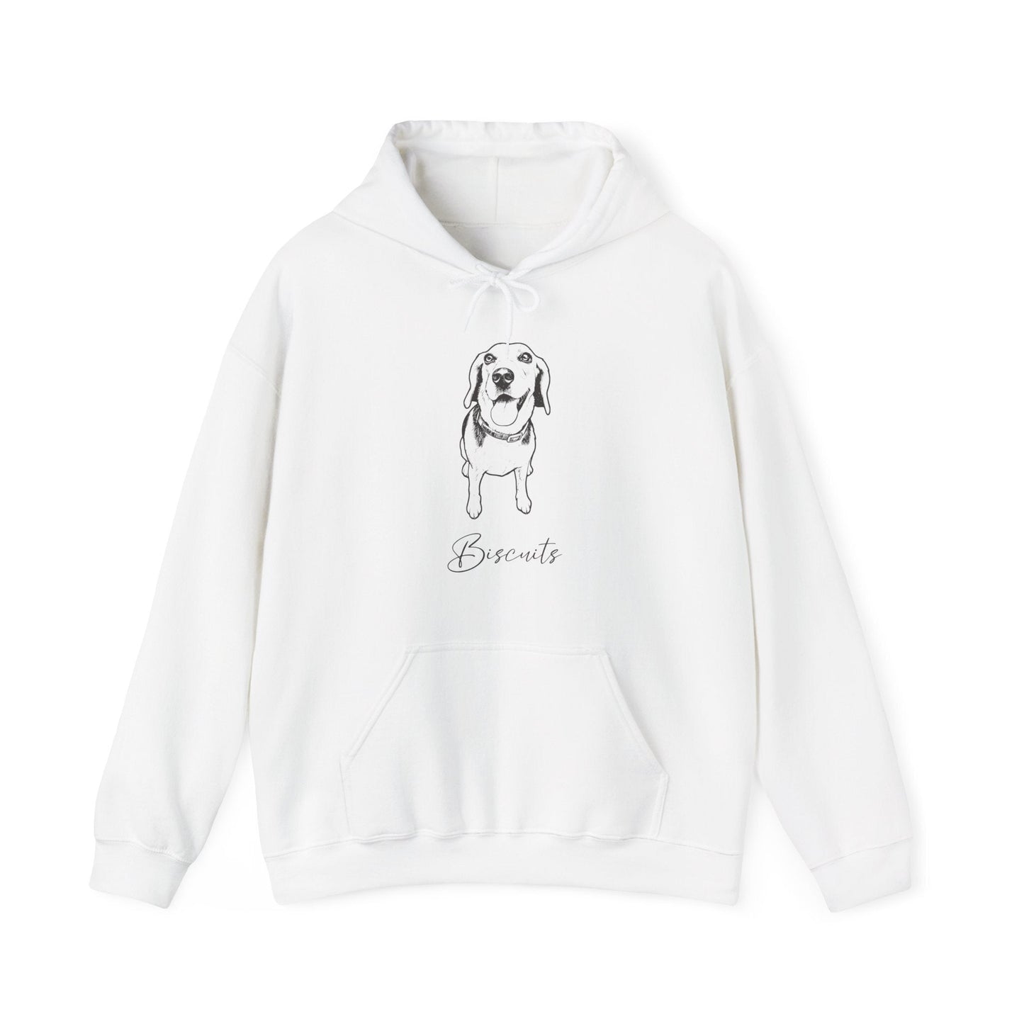 Personalized Coastal Dog Hoodie | Modern Sketch Photo Upload_Doggo Mojo_Hoodie_9