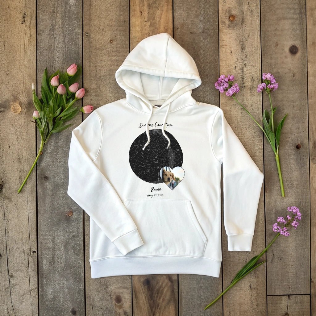 Personalized Hoodie: Gotcha Day Dreams with Your Dog's Photo & Name_Doggo Mojo_Hoodies_5