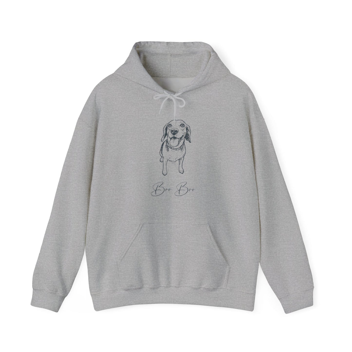 Personalized Hoodie | Modern Sketch Portrait with Your Dog's Photo & Name_Doggo Mojo_Hoodies_14