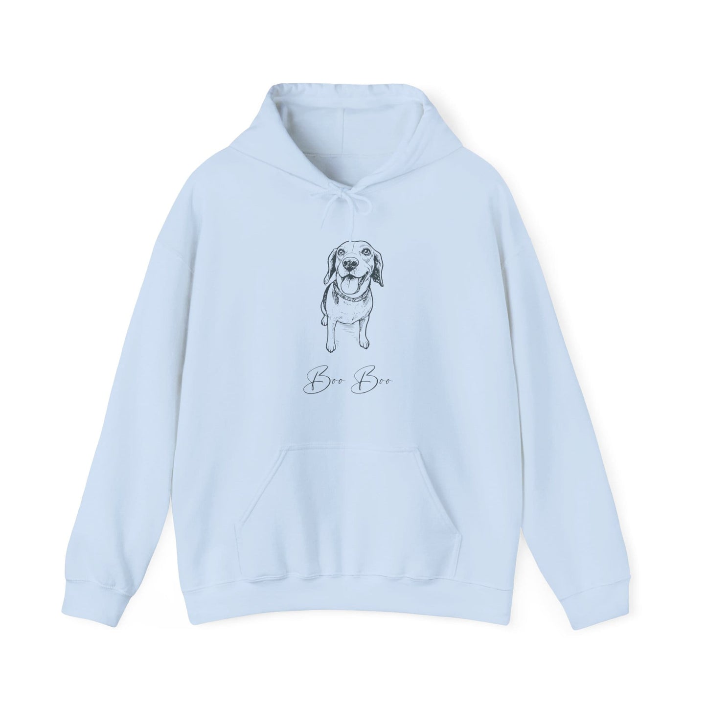 Personalized Hoodie | Modern Sketch Portrait with Your Dog's Photo & Name_Doggo Mojo_Hoodies_12