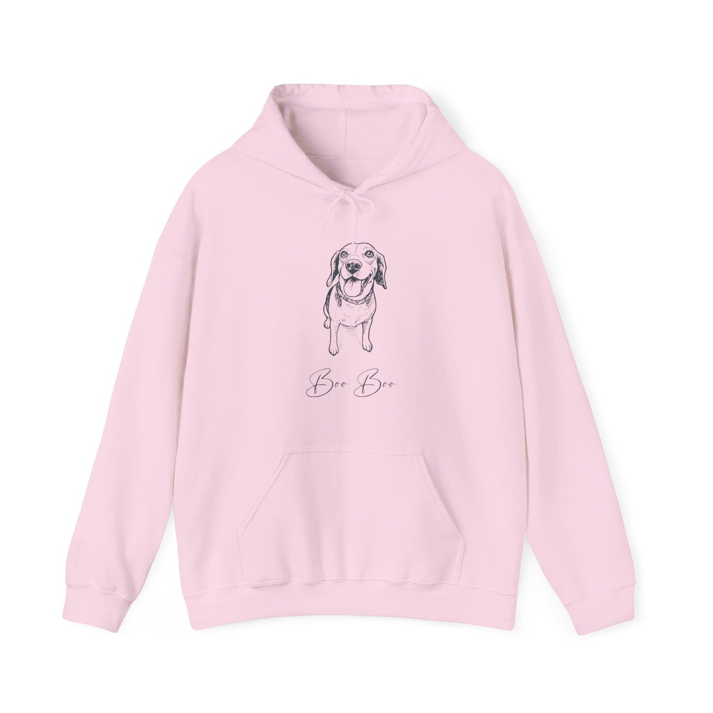 Personalized Hoodie | Modern Sketch Portrait with Your Dog's Photo & Name_Doggo Mojo_Hoodies_11