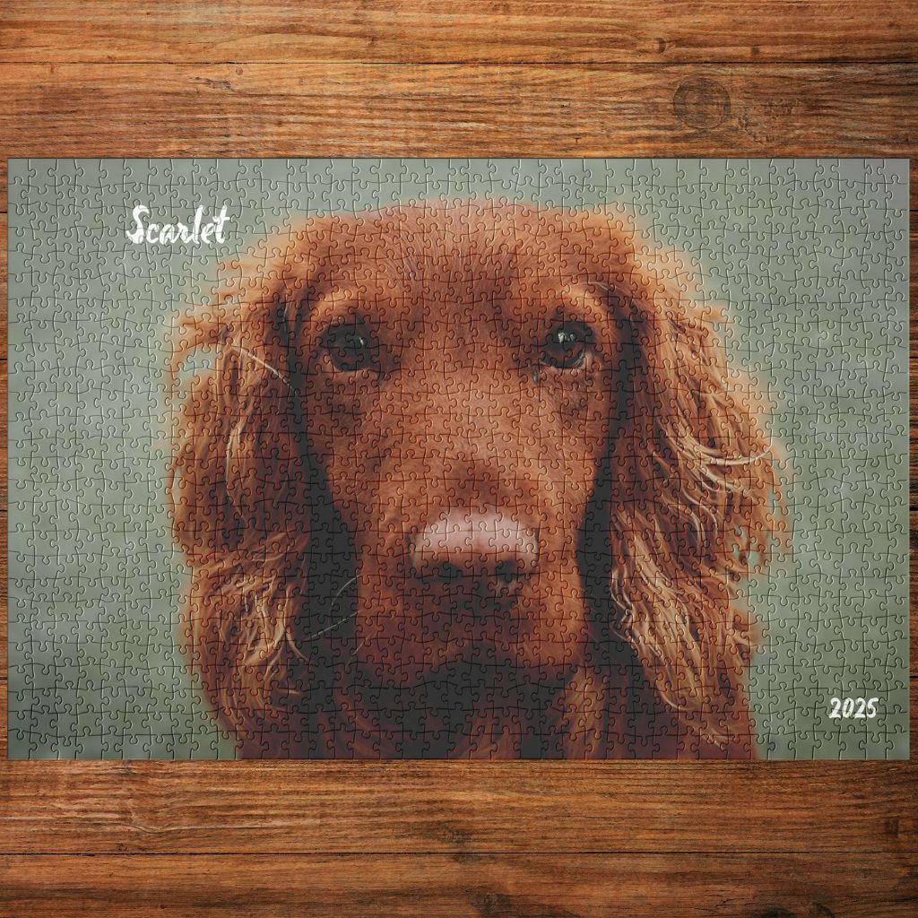 Personalized Jigsaw Puzzle: Largest (1014pc) with Your Dog's Photo, Name & Year_Doggo Mojo_Puzzles_2
