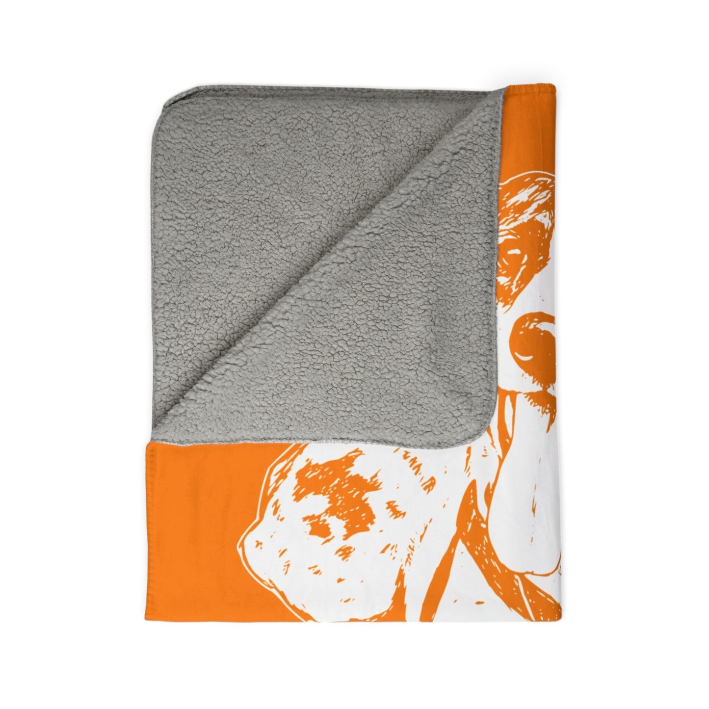 Personalized Knoxville Dog Sherpa Blanket | Modern Sketch Photo Upload_Doggo Mojo_Sherpa Blankets_9