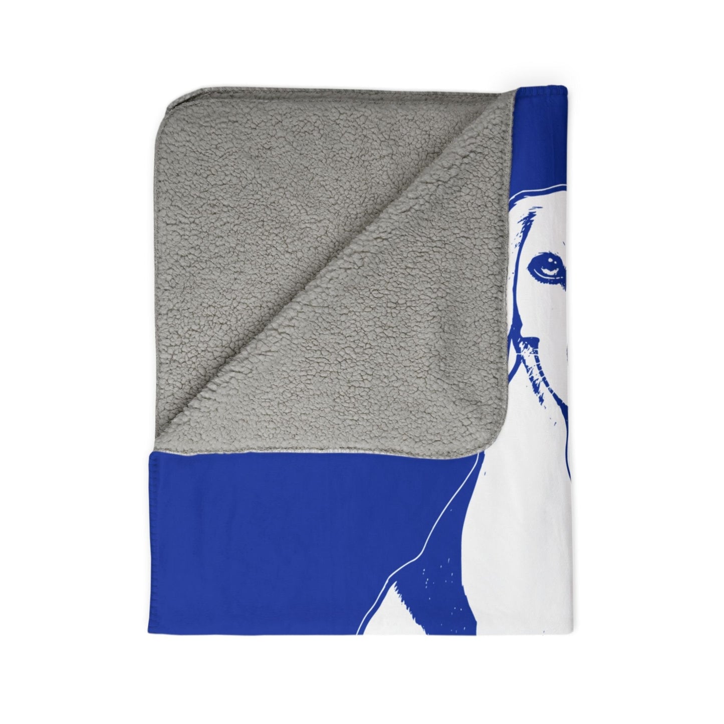 Personalized Lexington Dog Sherpa Blanket | Modern Sketch Photo Upload_Doggo Mojo_Sherpa Blankets_9