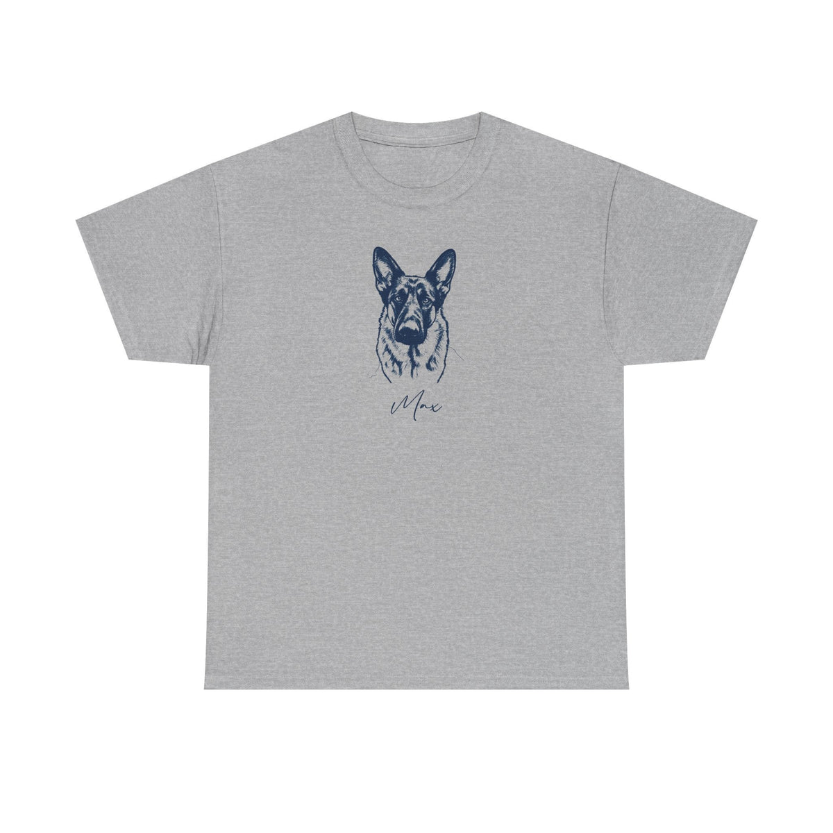 Personalized State College Dog T-Shirt | Modern Sketch Photo Upload_Doggo Mojo_T-shirts_8