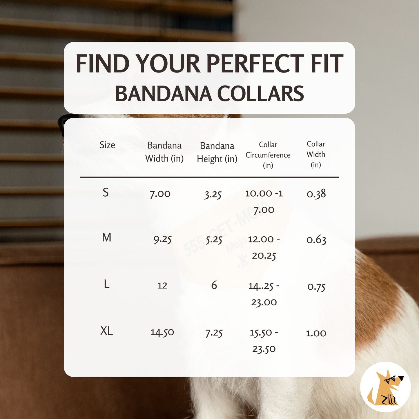 Personalized Visible ID Bandana Collar | Custom Name & Phone Number_Doggo Mojo_Pet Collar_3
