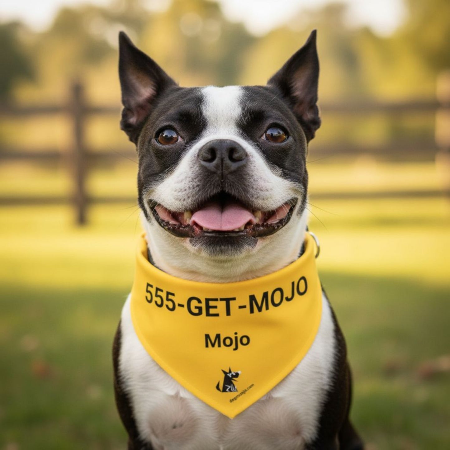 Personalized Visible ID Bandana Collar | Custom Name & Phone Number_Doggo Mojo_Pet Collar_5