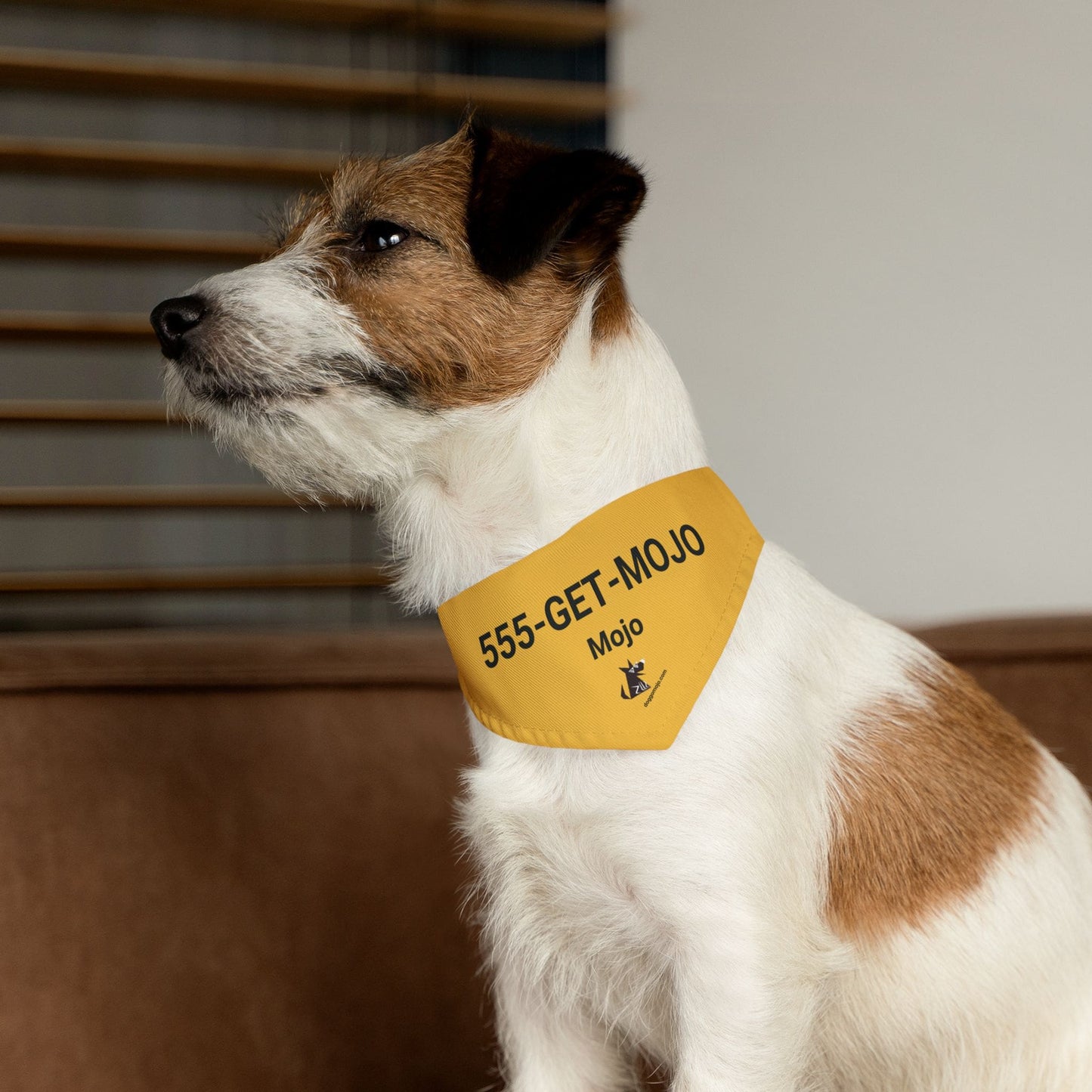 Personalized Visible ID Bandana Collar | Custom Name & Phone Number_Doggo Mojo_Pet Collar_5