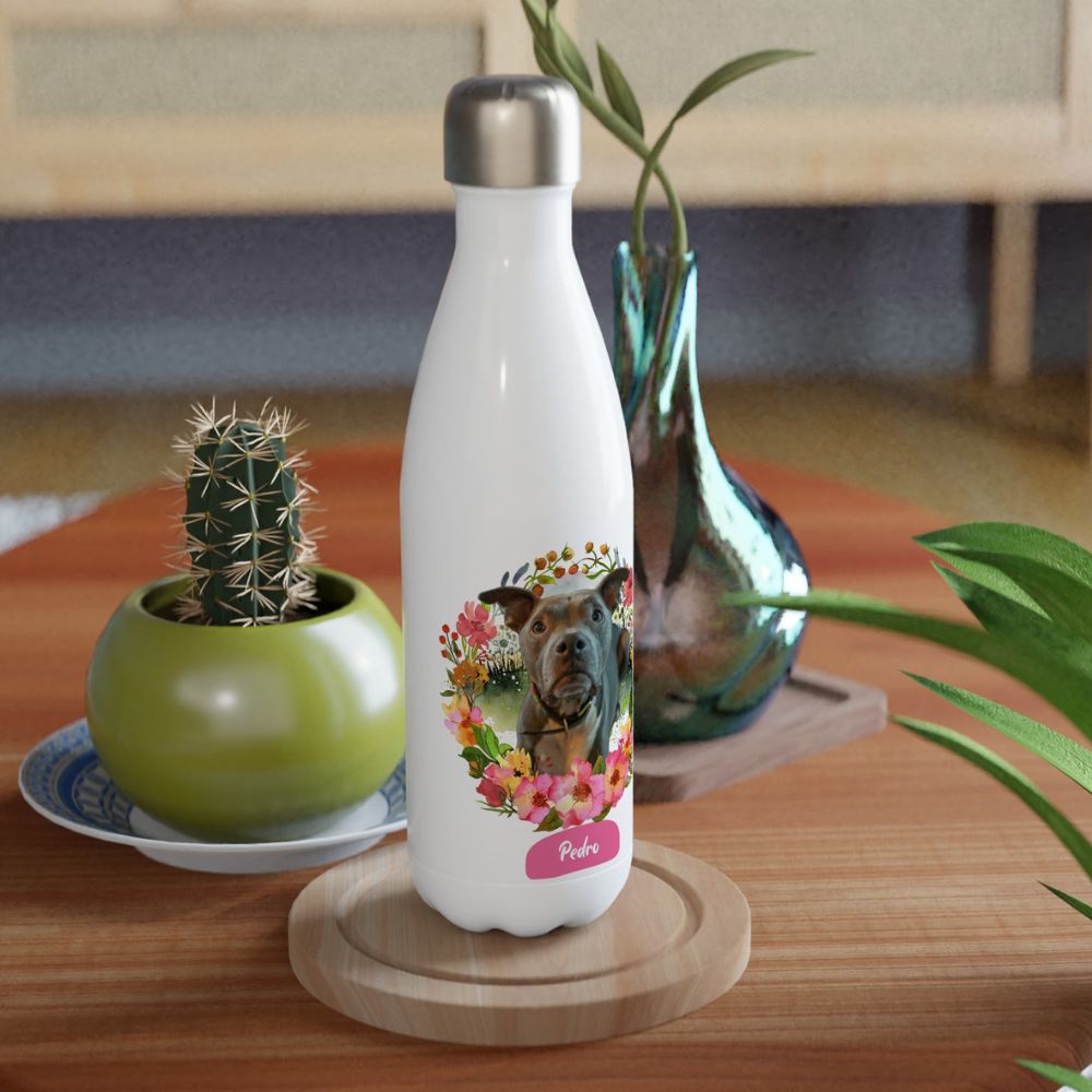 Wildflower Wonders Personalized Stainless Steel Water Bottle_Doggo Mojo_Water Bottles_2