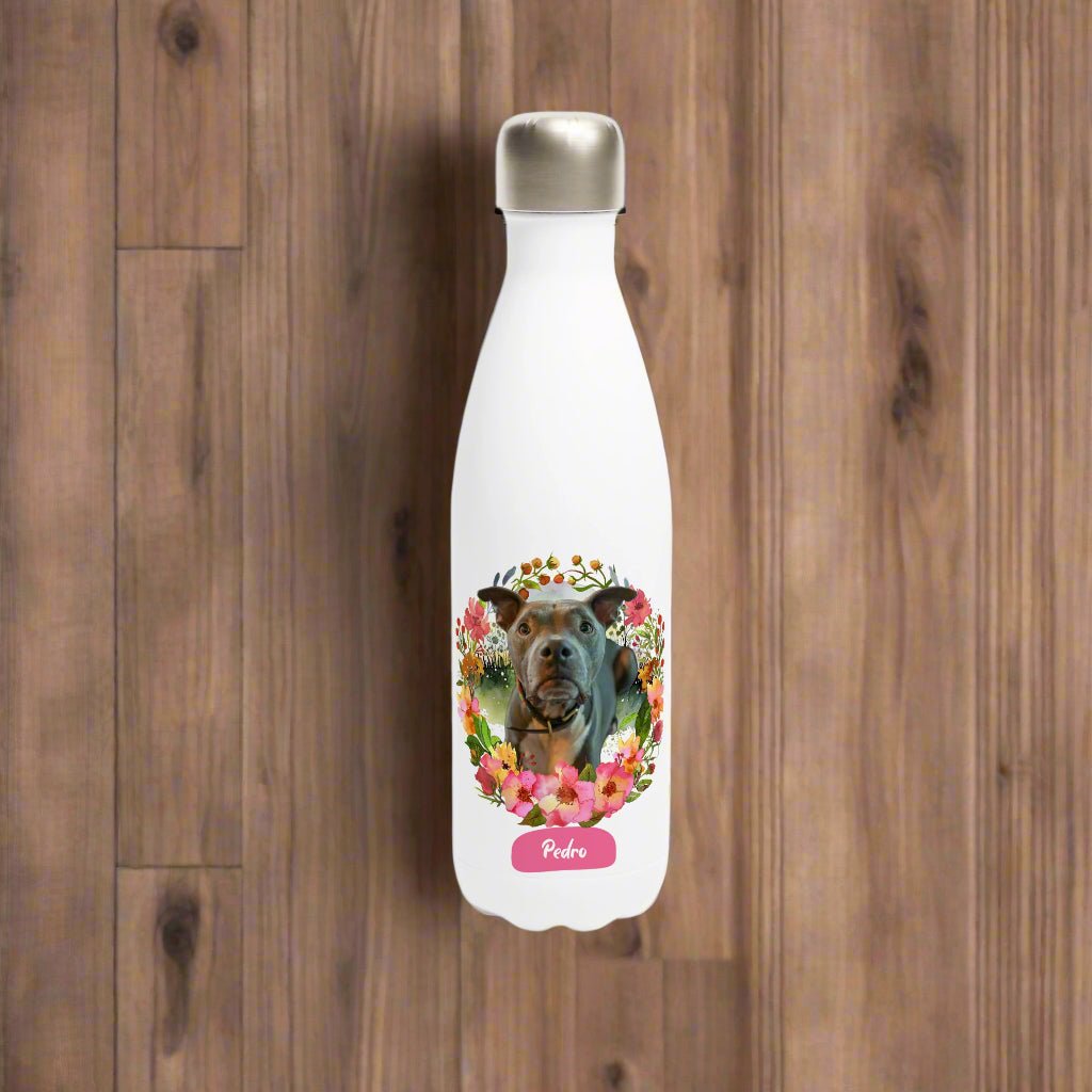 Wildflower Wonders Personalized Stainless Steel Water Bottle_Doggo Mojo_Water Bottles_3