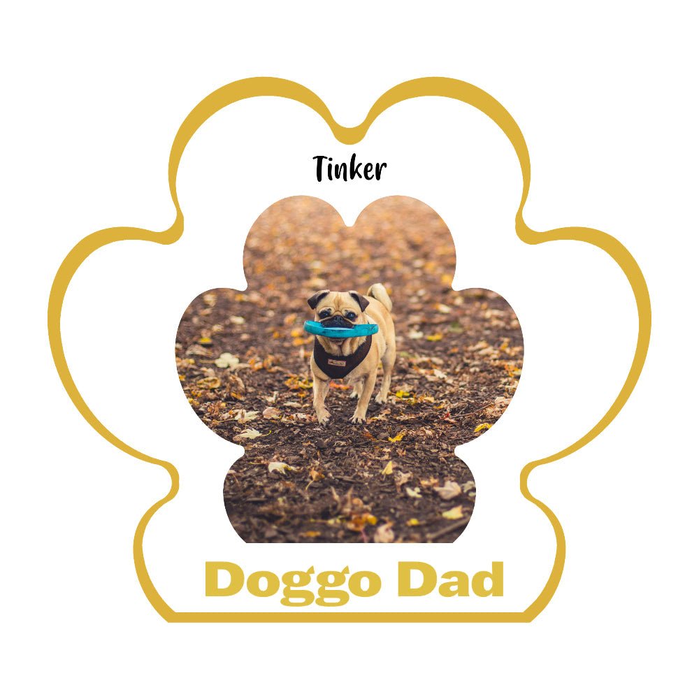 Doggo Dad Paw Print Collection: Declare Your Status - Doggo Mojo