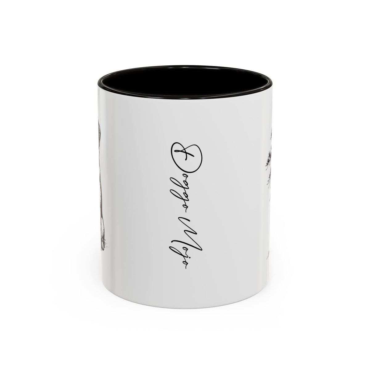 Mojo Original Mug | Minimalist Dog Sketch & Jack Pine Art