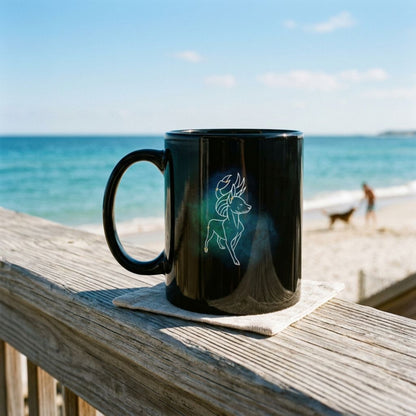 Personalized Cancer Dog Mug | Modern Sketch Photo Upload