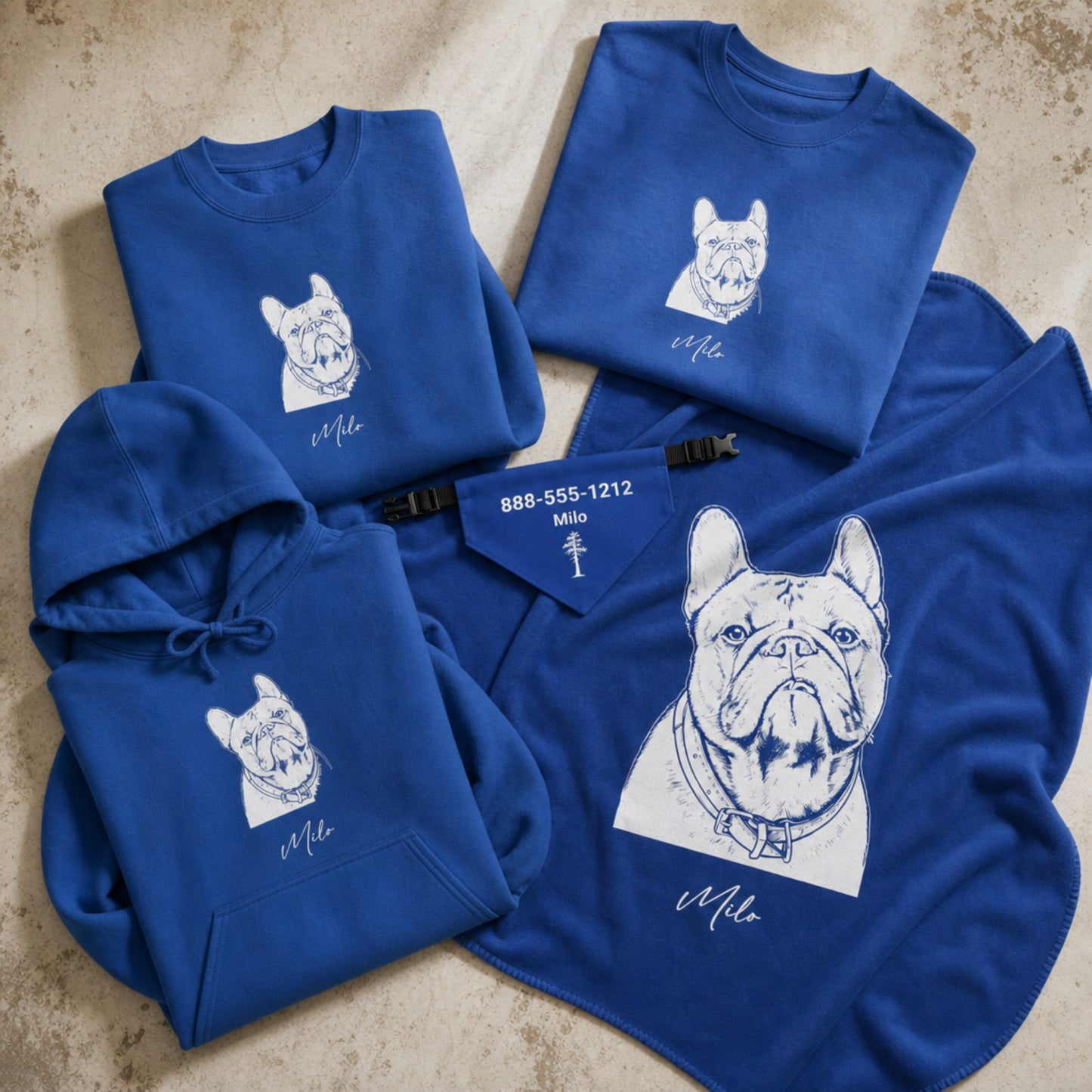 Personalized Durham Dog Hoodie | Modern Sketch Photo Upload