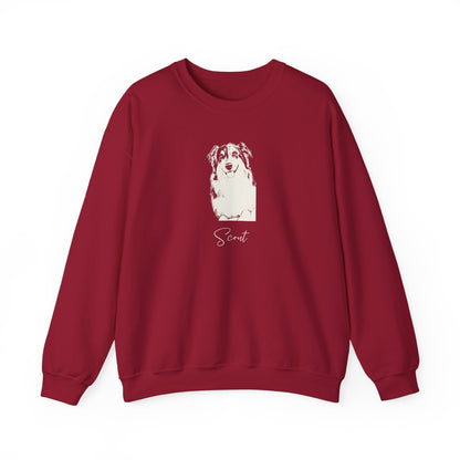 Personalized Norman Dog Sweatshsirt | Modern Sketch Photo Upload