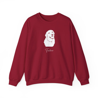 Personalized Tuscaloosa Dog Sweatshirt | Modern Sketch Photo Upload