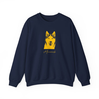 Personalized Ann Arbor Sweatshirt | Modern Sketch Photo Upload