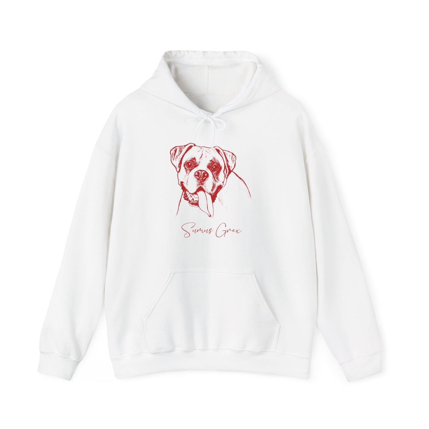 Personalized Columbus Dog Hoodie | Modern Sketch Photo Upload