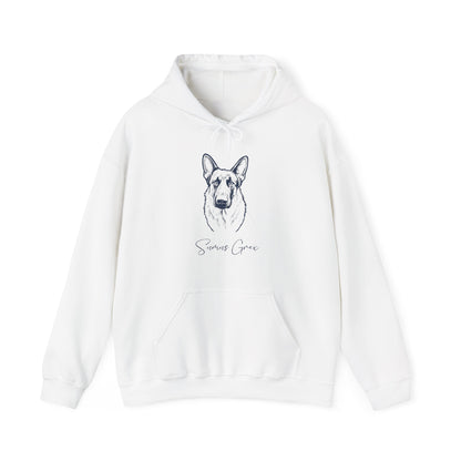 Personalized State College Dog Hoodie | Modern Sketch Photo Upload