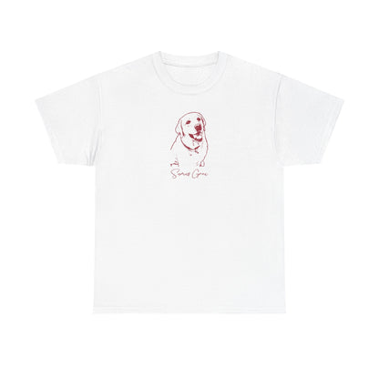 Personalized Tuscaloosa Dog T-Shirt | Modern Sketch Photo Upload