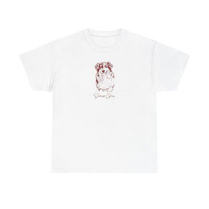 Personalized Norman Dog T-Shirt | Modern Sketch Photo Upload