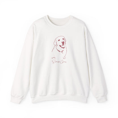 Personalized Tuscaloosa Dog Sweatshirt | Modern Sketch Photo Upload