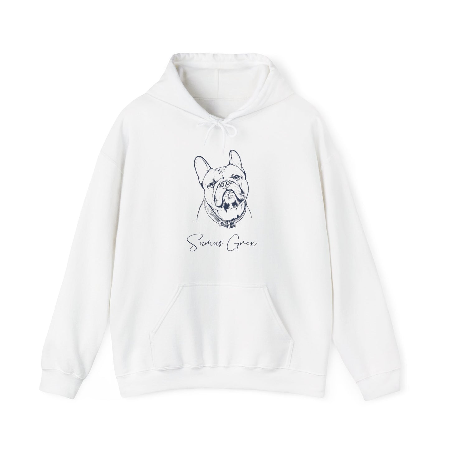 Personalized Durham Dog Hoodie | Modern Sketch Photo Upload