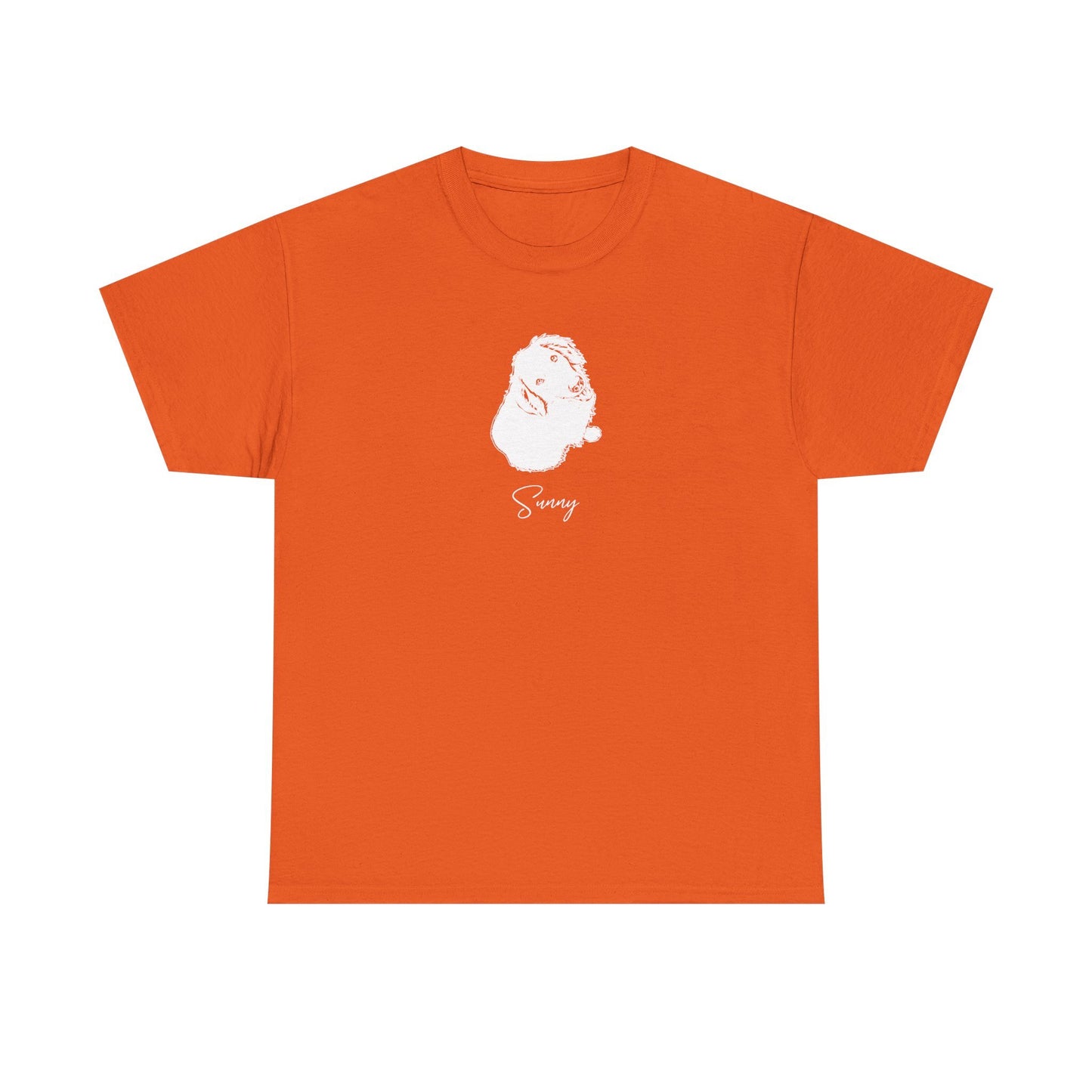 Personalized Central Dog T-Shirt | Modern Sketch Photo Upload