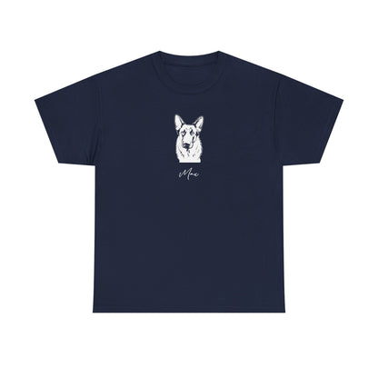 Personalized State College Dog T-Shirt | Modern Sketch Photo Upload