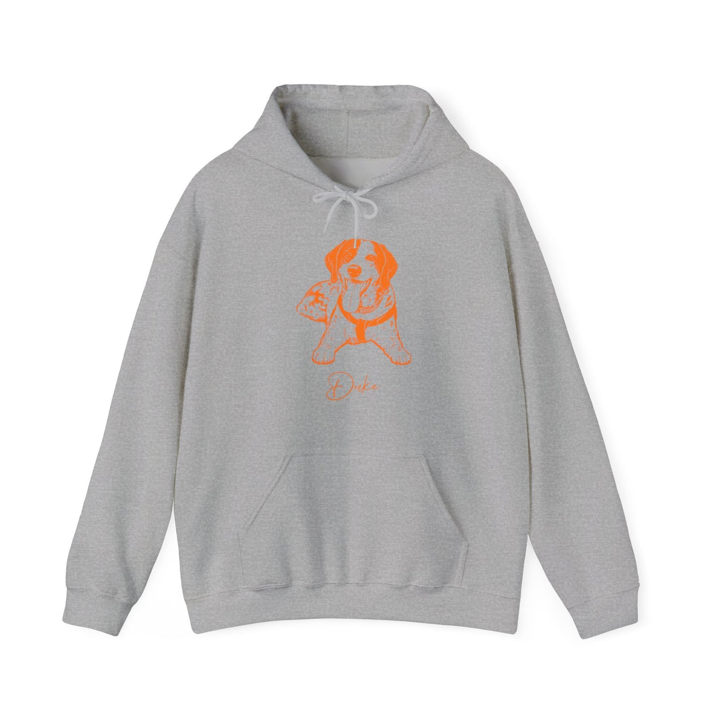 Personalized Knoxville Dog Hoodie | Modern Sketch Photo Upload
