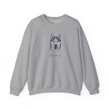 Personalized Ann Arbor Sweatshirt | Modern Sketch Photo Upload
