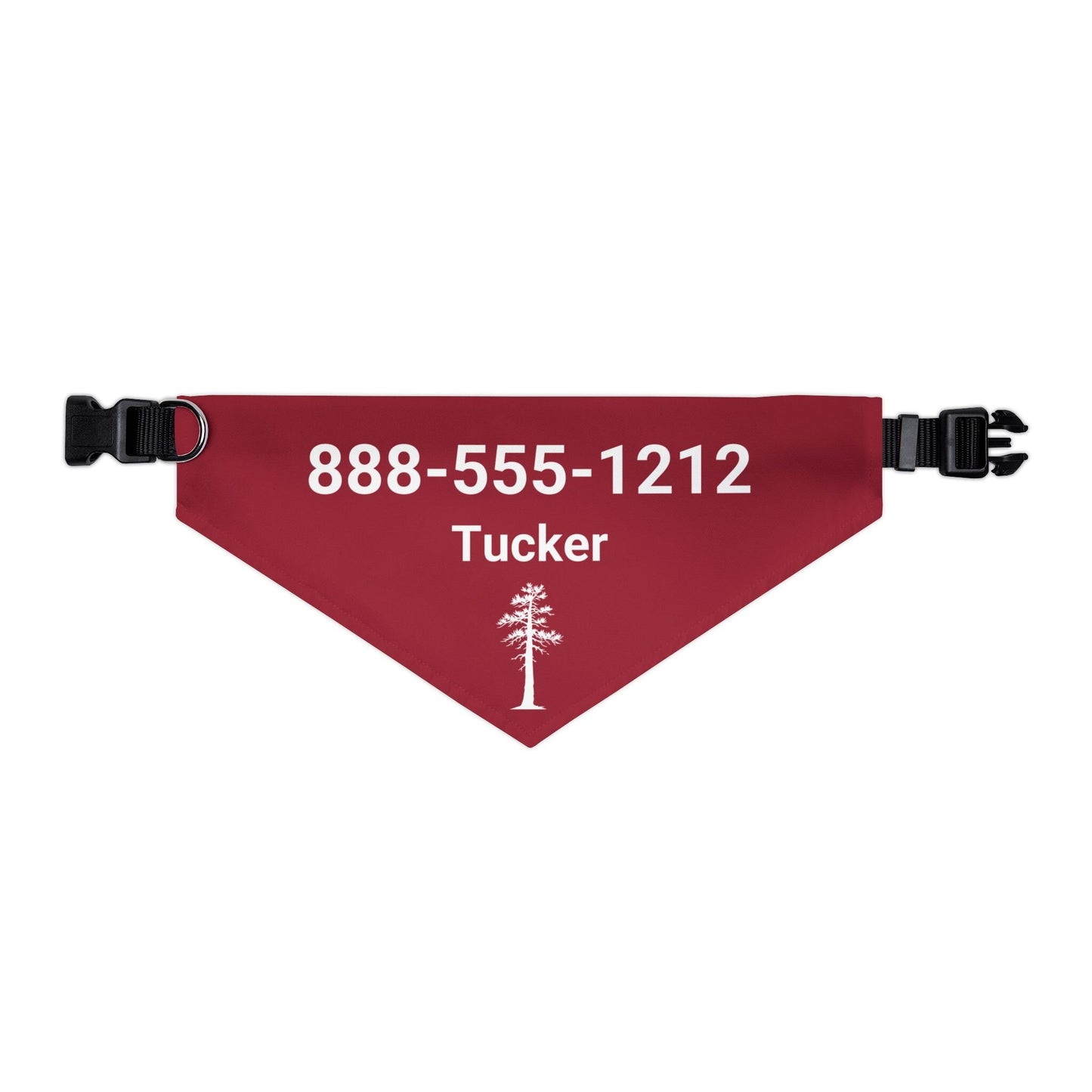 Personalized Tuscaloosa Jack Pine Dog Bandana Collar | Doggo Mojo