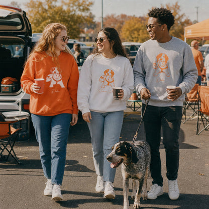 Personalized Knoxville Dog Sweatshirt | Modern Sketch Photo Upload