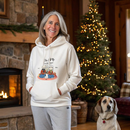 A Family Christmas: Your Personalized Holiday Hoodie_Doggo Mojo_Hoodies_Athletic Heather_S_3