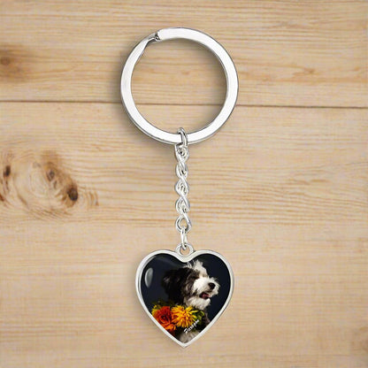 A Heartfelt Keychain with Custom Photo_Doggo Mojo_Keychains_Silver__8